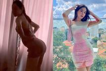 Dân tình đào clip Chi Pu khoe body tưng tưng khi tập đánh golf