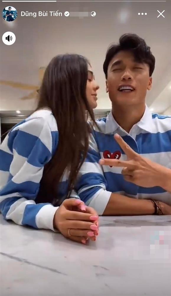 Bùi Tiến Dũng tung clip hot với bồ Tây giữa tin sống thử-1