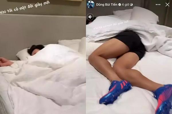 Bùi Tiến Dũng tung clip hot với bồ Tây giữa tin sống thử-7