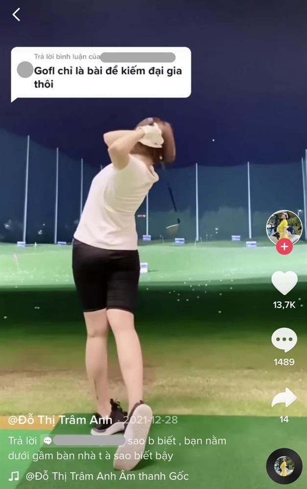 Hot girl Trâm Anh thẳng thắn trước tin chơi golf săn đại gia-2