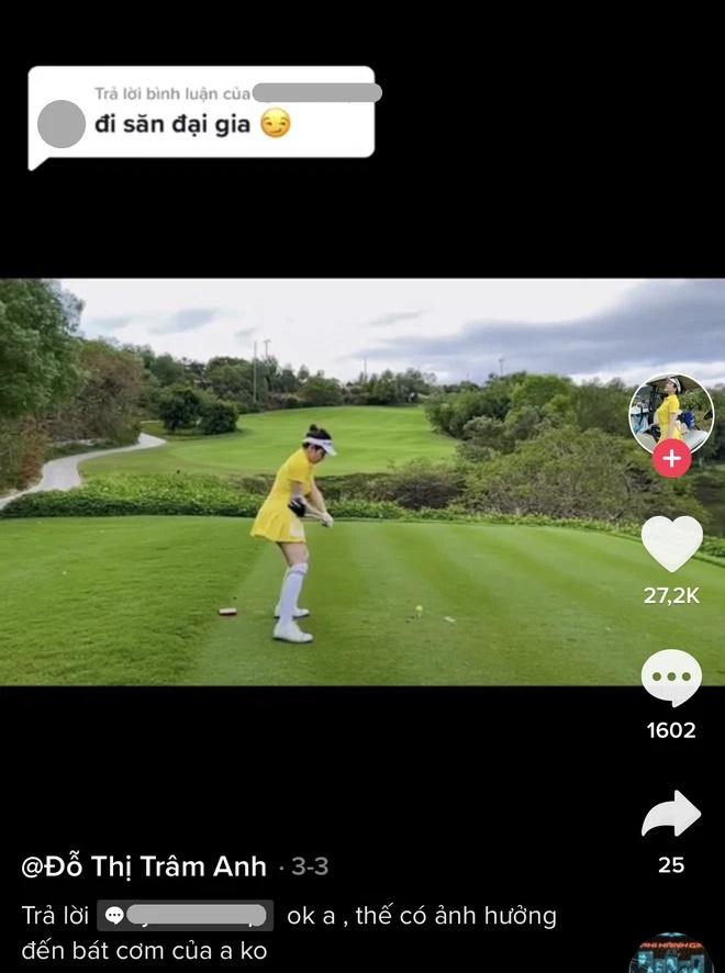 Hot girl Trâm Anh thẳng thắn trước tin chơi golf săn đại gia-3