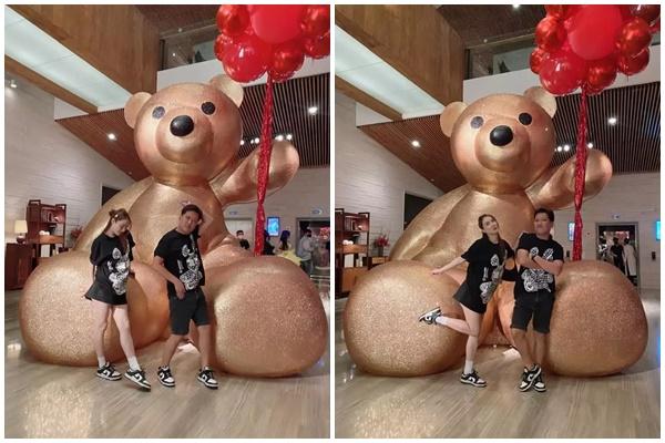 Nhã Phương lộ bụng lớn, dáng đi khệ nệ nghi bầu lần 2-6