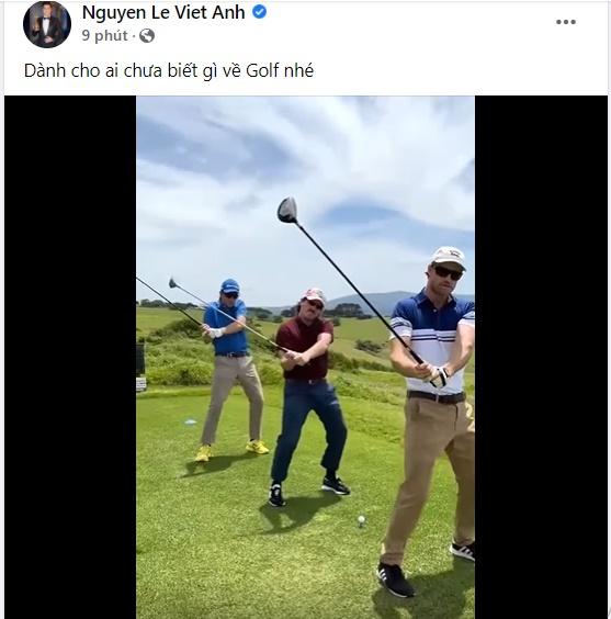Hot trend GOLF bao trùm showbiz, sao Việt nào cũng khoái-2