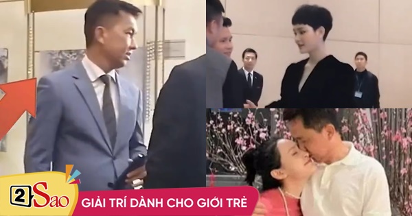 Revealing a clip of Hien Ho and the giant Ho Nhan going to a wedding in 2020