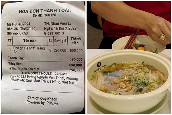 Controversy over a 300k bowl of pho in Da Nang: The restaurant speaks out