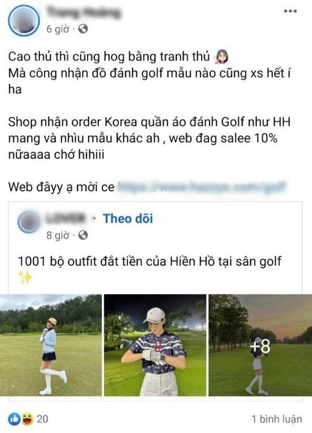 Hiền Hồ giúp đồ golf khởi nghiệp online đắt hàng như tôm tươi-3