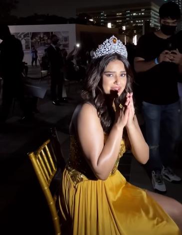 Miss Universe 2021 gây tiếc nuối trong lễ Homecoming ở Ấn Độ-2