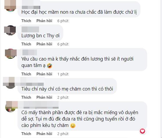 Bảo Thy ra tiêu chí tuyển bảo mẫu, dân mạng thi nhau kêu trời-4