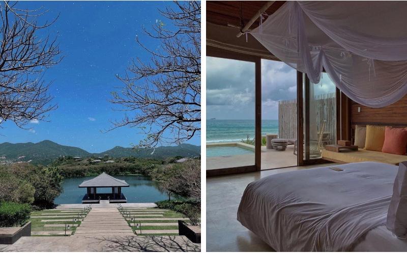 Hiền Hồ hễ đi nương tựa ở resort 6 sao là khoe thân miết-2