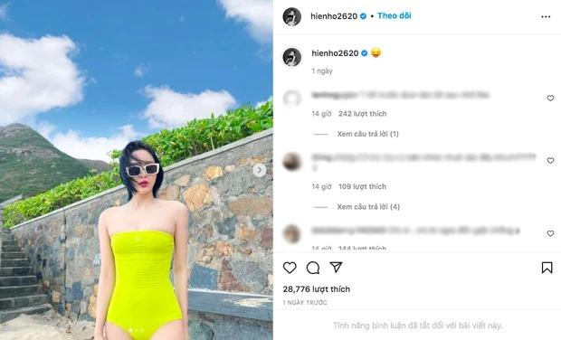 Hiền Hồ hễ đi nương tựa ở resort 6 sao là khoe thân miết-4