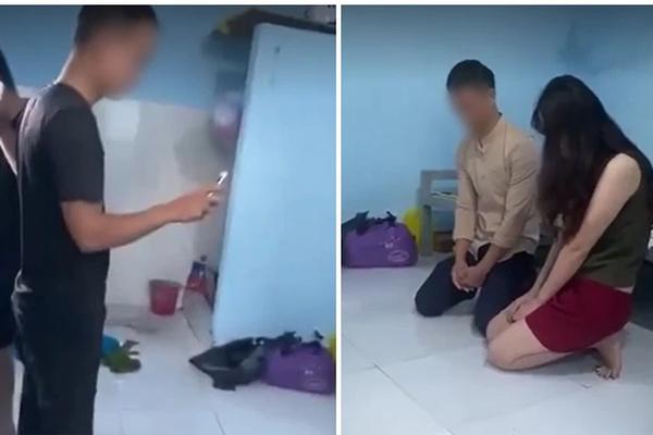 Husband caught his wife ‘relying’ on a young man in a motel room