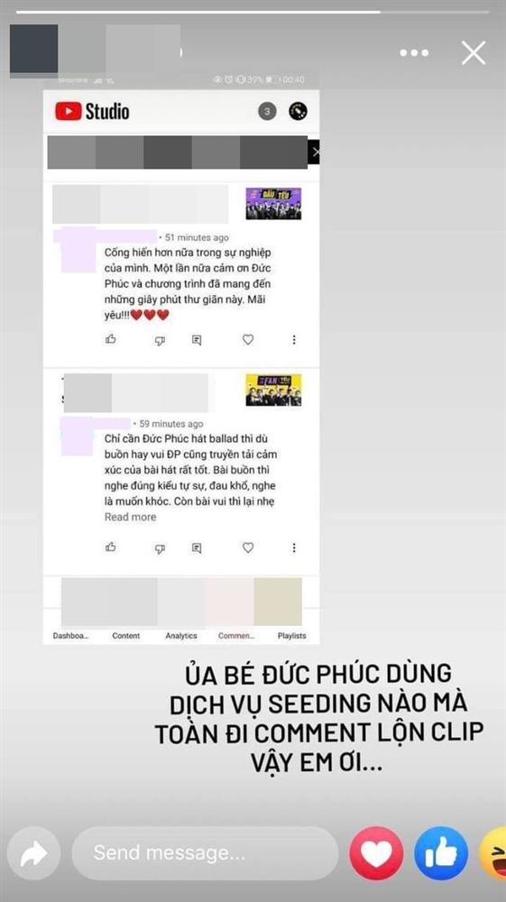 Duc Phuc was forced to buy seeding to help the MV soon reach million views-2