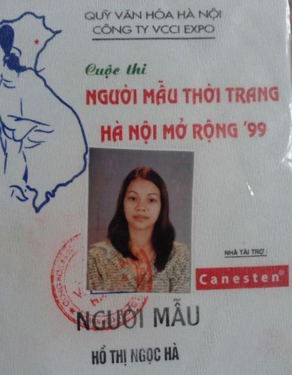 Hà Hồ không nhận ra chính mình trong ảnh thời làm mẫu-2