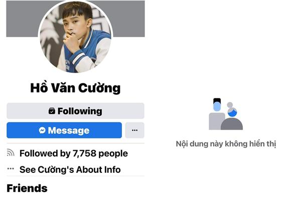 Facebook Hồ Văn Cường bị đánh sập-3