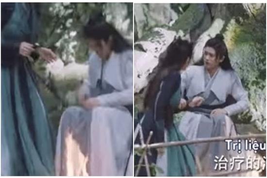 Bị Nhậm Gia Luân ép chạm 'chỗ hiểm', Địch Lệ Nhiệt Ba xử lý sao?