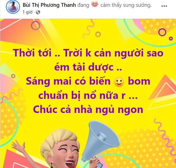 Phương Thanh cấp báo showbiz có biến vào sáng nay 24/3-3