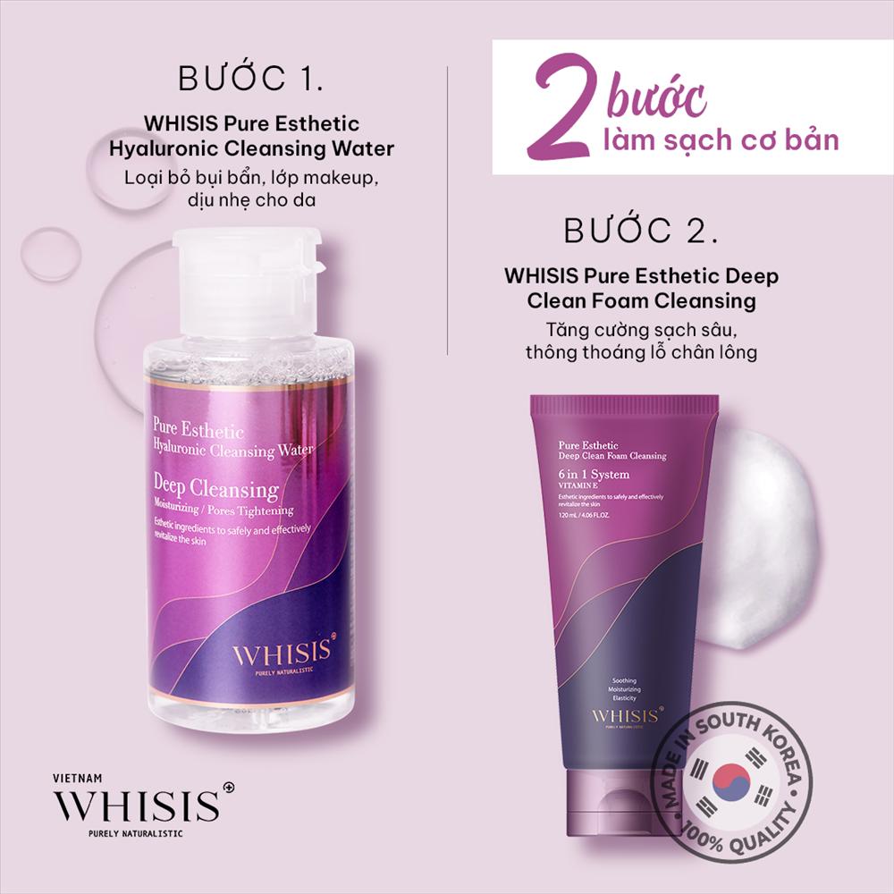 Các bước dưỡng da tối giản cùng Whisis-2