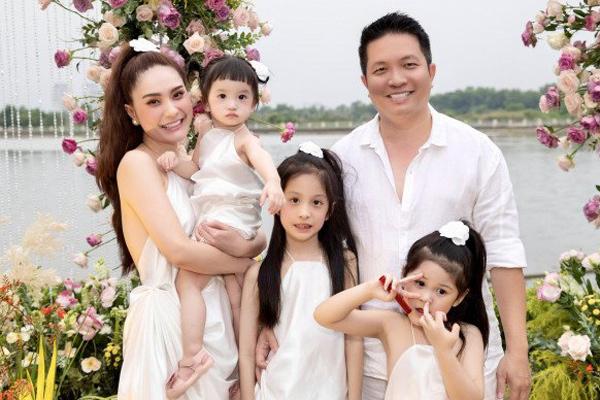Doan Di Bang revealed the huge amount of money to raise 3 little princesses