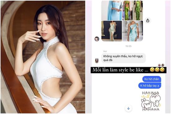 Xem hoa hậu Đỗ Mỹ Linh ra yêu cầu cho stylist chọn đồ mà 'toát mồ hôi'