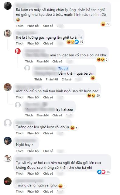 Hoa hậu Thùy Tiên bị chỉ trích vì dáng ngồi vắt chân như xếp bằng-6