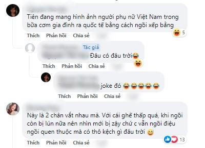 Hoa hậu Thùy Tiên bị chỉ trích vì dáng ngồi vắt chân như xếp bằng-5