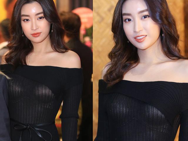 Đỗ Mỹ Linh lộ nội y kém duyên khi mặc đầm lưới xuyên thấu-6