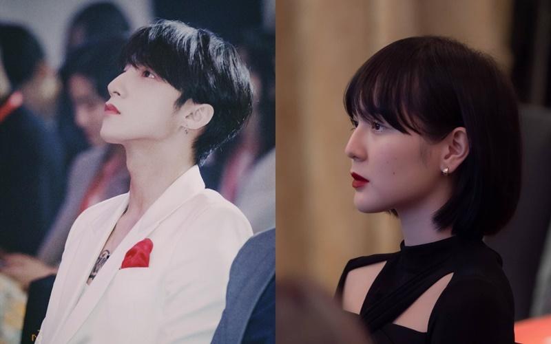 Góc nghiêng Sơn Tùng như phiên bản nam của Hải Tú, chuẩn phu thê!-6