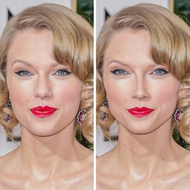 Khuôn mặt Angelina Jolie được điều chỉnh theo tỷ lệ vàng sẽ thế nào?-4