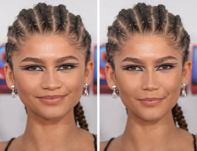 Khuôn mặt Angelina Jolie được điều chỉnh theo tỷ lệ vàng sẽ thế nào?-6