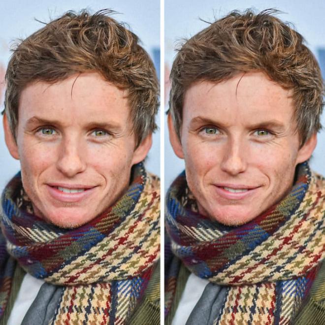 Khuôn mặt Angelina Jolie được điều chỉnh theo tỷ lệ vàng sẽ thế nào?-13