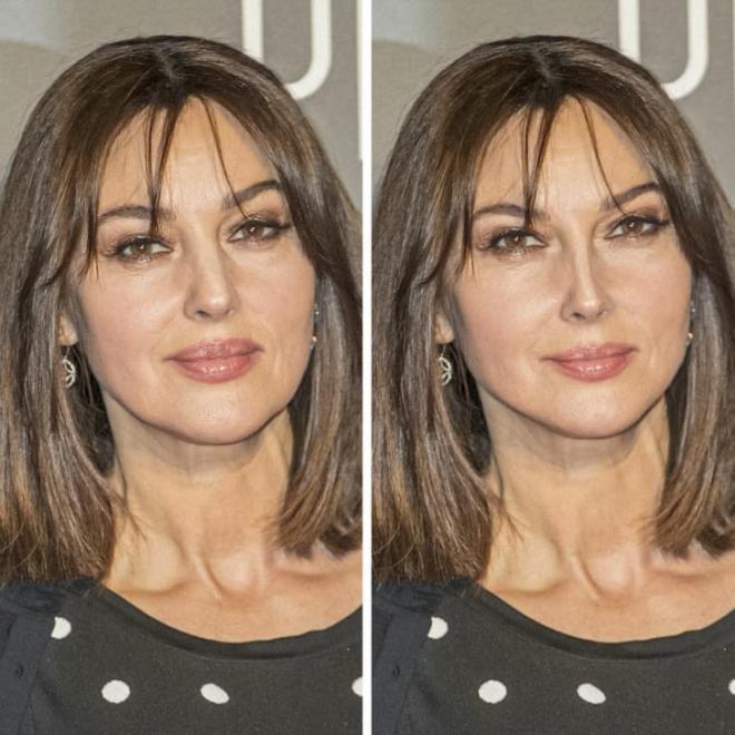 Khuôn mặt Angelina Jolie được điều chỉnh theo tỷ lệ vàng sẽ thế nào?-17