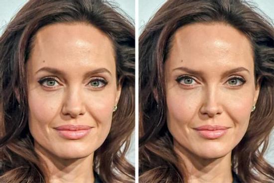 Khuôn mặt Angelina Jolie được điều chỉnh theo tỷ lệ vàng sẽ thế nào?