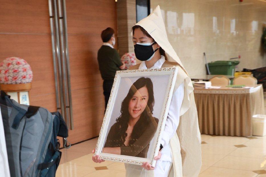 Funeral of TVB beauty Chuc Van Quan