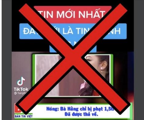 Điều tra người tung tin đồn bà Phương Hằng đã được thả về-1