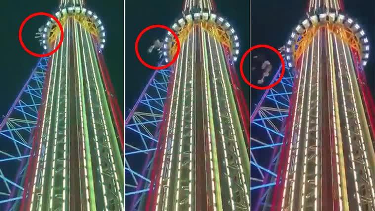 Chơi trò mạo hiểm, thiếu niên văng khỏi ghế tử vong thương tâm-1