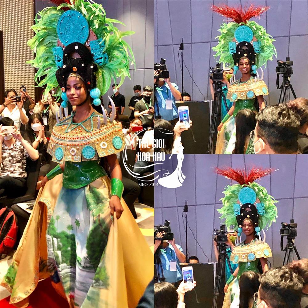 Miss Earth 2021 mặc quốc phục xuất hiện chấn động tại Việt Nam-7
