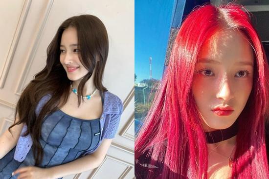 Nancy MOMOLAND và loạt tóc nhuộm không máu lửa đời không nể