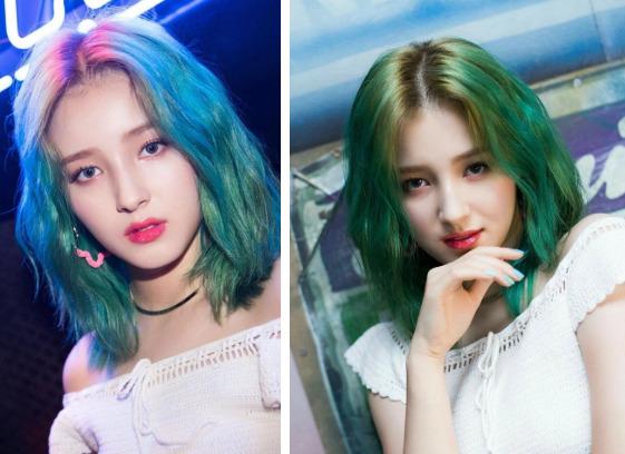 Nancy MOMOLAND and the series of dyed hair without blood and fire, no respect -4