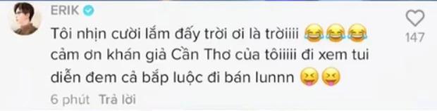 Chuyện buồn cười của Erik: Hát đang hăng fan hô bắp luộc đê-2