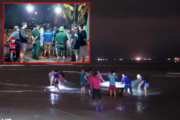 Da Nang: 5 tourists were swept away while swimming, saving 4 people