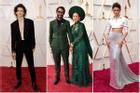 Thảm đỏ Oscar 2022: Timothée Chalamet diện đồ nữ, có diễn viên mặc áo dài đội mấn