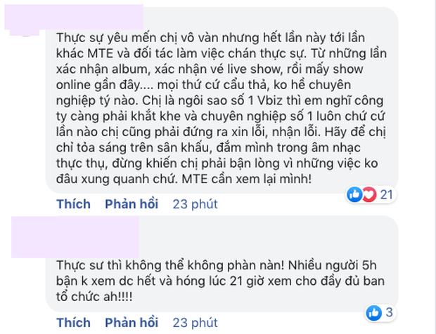Mỹ Tâm nhận lỗi về mình sau khi ekip bị chỉ trích không tôn trọng khán giả-4