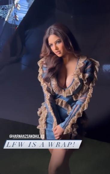 Miss Universe 2021 đi Fashion Week: ở Mỹ và về quê Ấn Độ khác hẳn-3