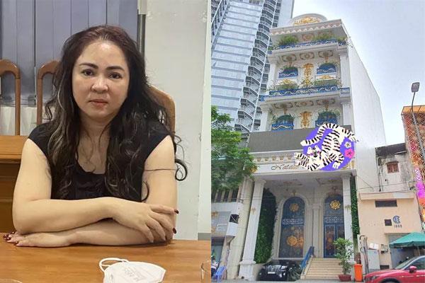 Overwhelmed by Mrs. Phuong Hang’s gilded villa for her only daughter