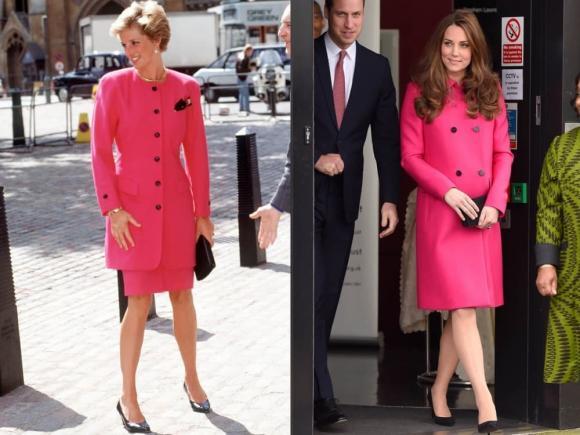 Princess Diana - Kate: The mother-in-law - daughter-in-law loves to wear matching clothes-2