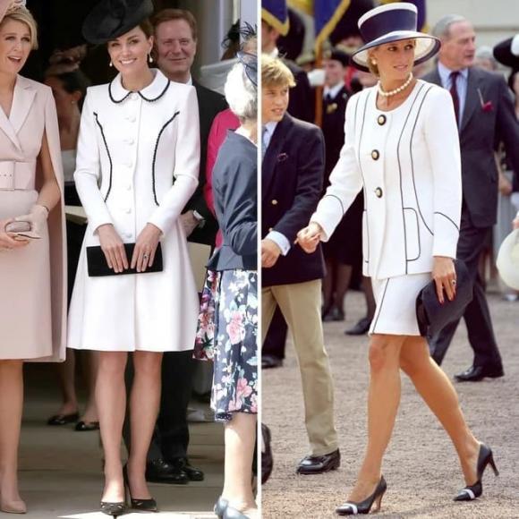 Princess Diana - Kate: The mother-in-law - daughter-in-law loves to wear matching clothes-3