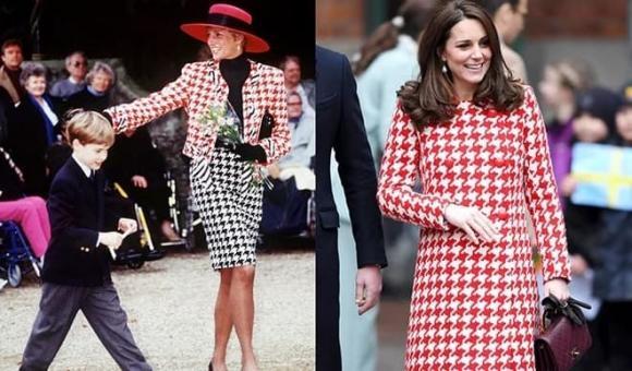 Princess Diana - Kate: The mother-in-law - daughter-in-law loves to wear matching clothes-7