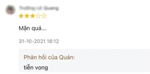 Being reviewed sweet porridge with main noodle flavor, the owner of the rib porridge restaurant replied: Goodbye-5
