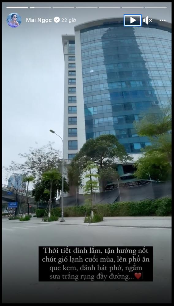 Sau giờ lên sóng, Mai Ngọc xả vai khoe dáng bay nuột nà-3