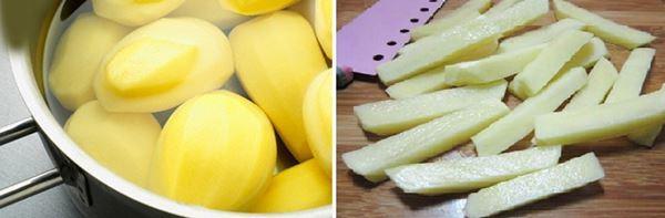 Chỉ cần thêm bước này, khoai tây chiên 10 miếng giòn cả 10-1